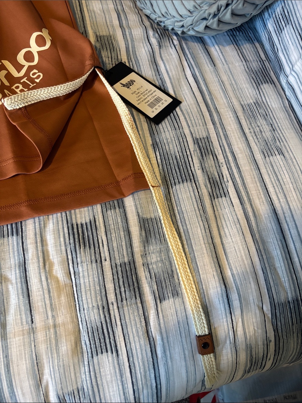 Rust Logo Mini Dress - Picture 9 of 9